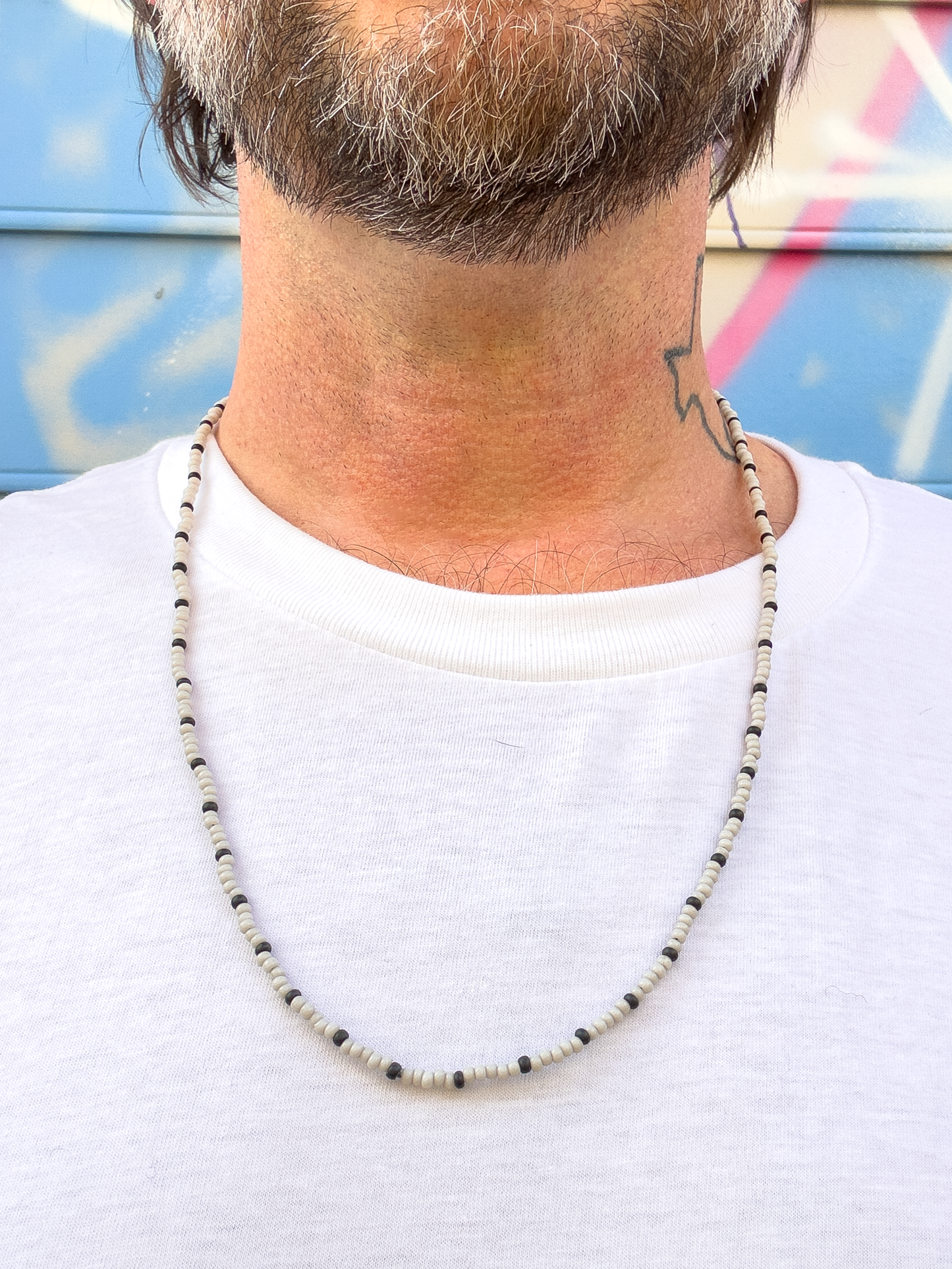 Seed Bead Infinity Necklaces