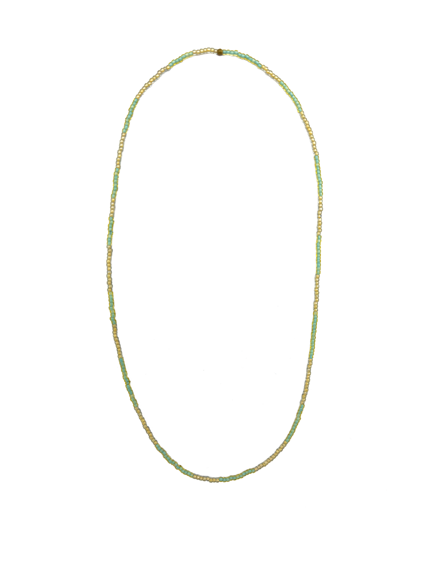 Seed Bead Infinity Necklaces